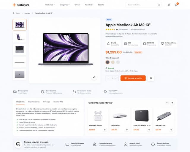 E-commerce de Tecnología miniatura 2
