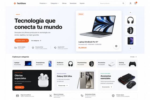 E-commerce de Tecnología miniatura 1